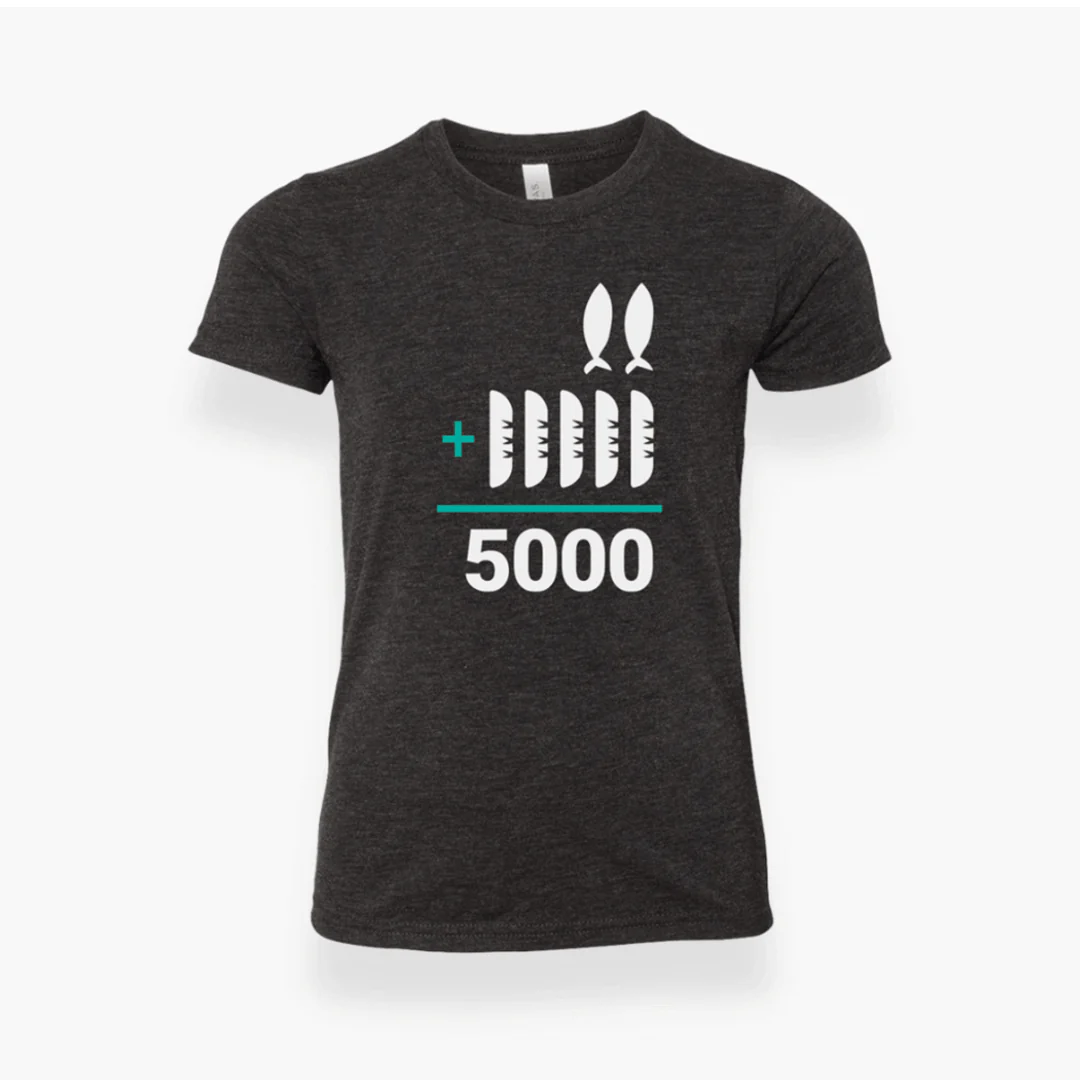 2+5=5000 T-Shirt (Youth and Adult) - Image 7