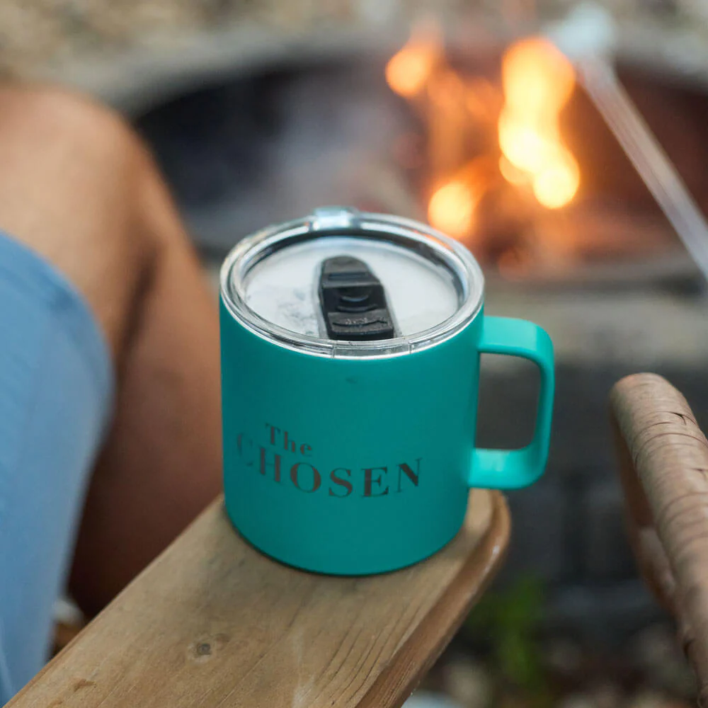 Get Used to Different Stainless Steel Teal 16 oz. Mug - Image 3