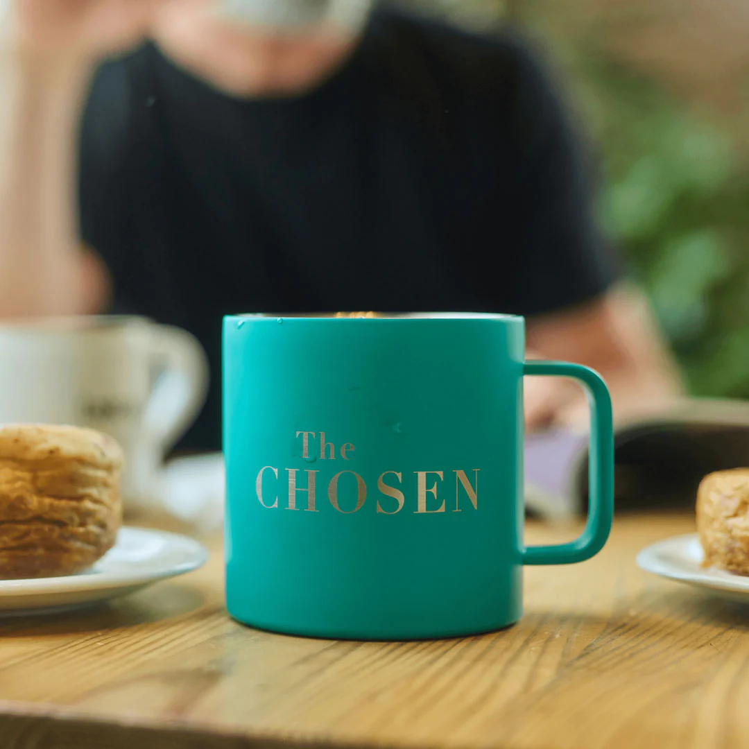 Get Used to Different Stainless Steel Teal 16 oz. Mug - Image 4