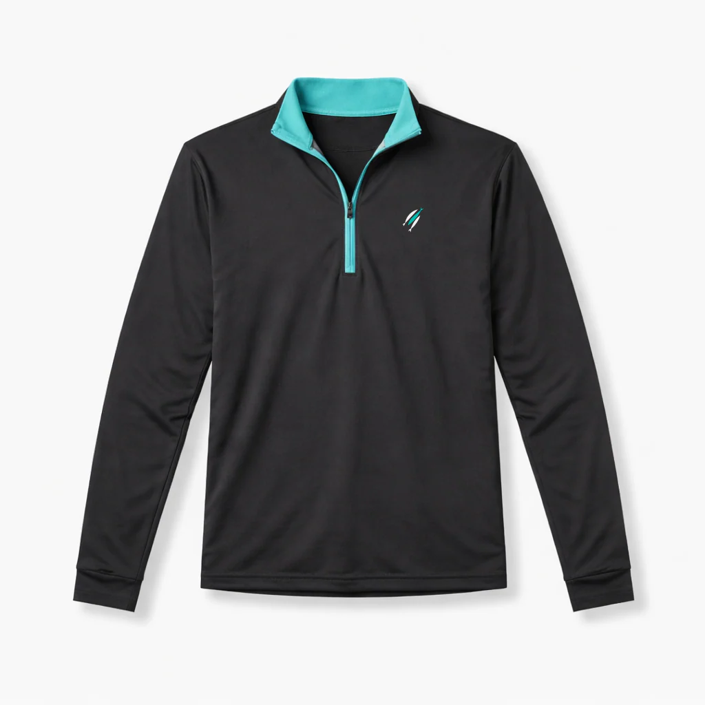 Three Fish Men's Quarter Zip - Image 3