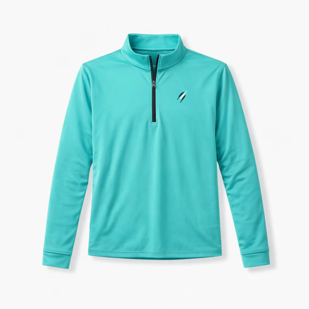 Three Fish Men's Quarter Zip - Image 4
