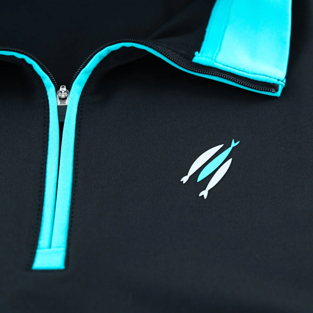 Three Fish Men's Quarter Zip - Image 6