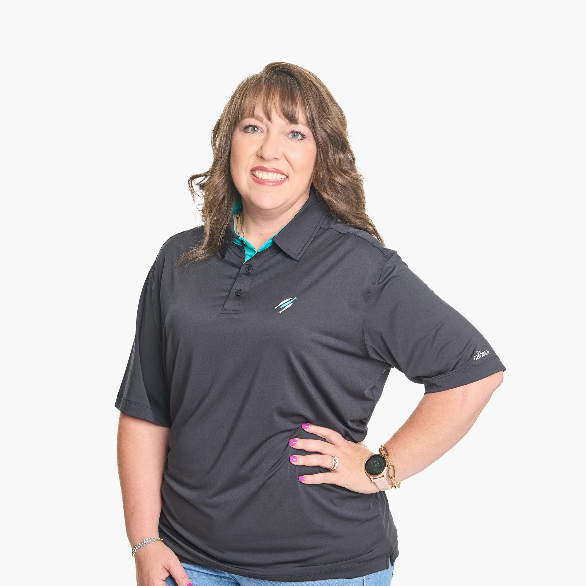 The Chosen Black + Teal Polos - Image 8