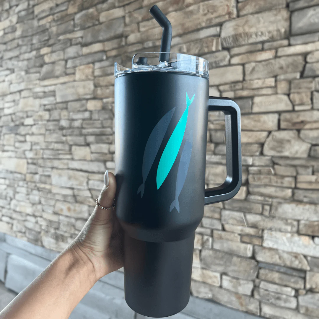 Three Fish 40 oz Tumbler - Image 10
