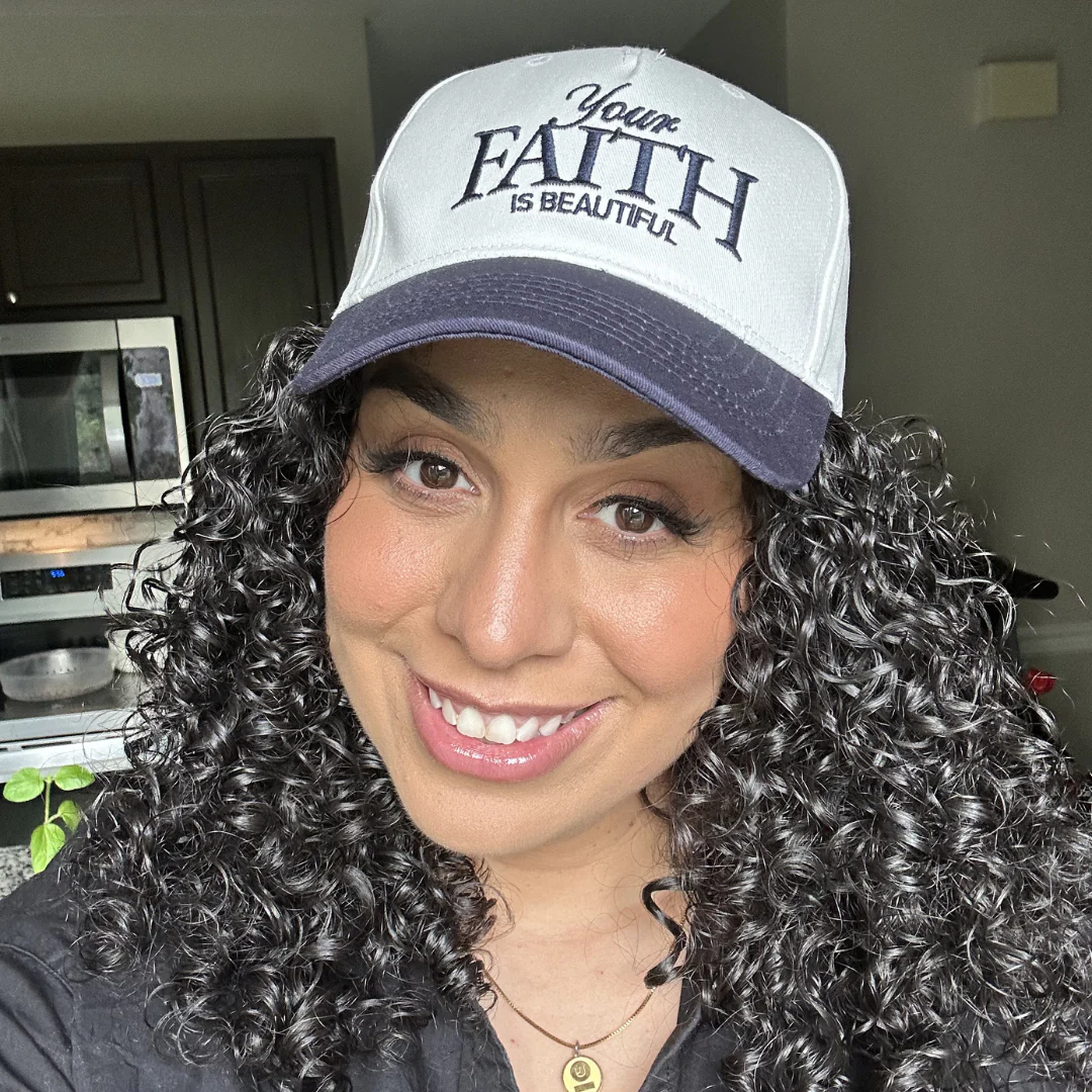 Your Faith Is Beautiful Trucker Hat - Image 3